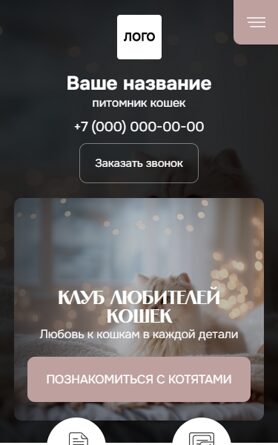 Мобильная версия дизайна № 104631