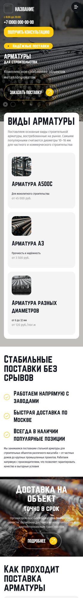 Мобильная версия дизайна № 105399