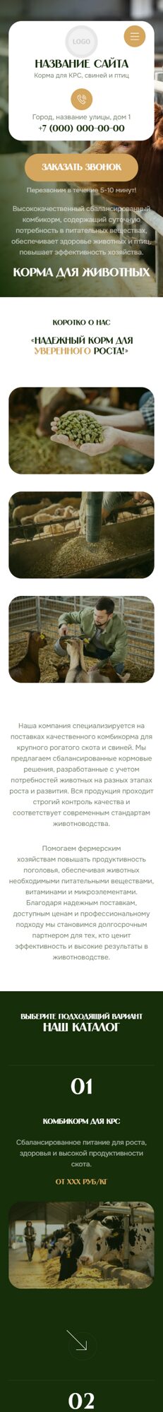Мобильная версия дизайна № 105988