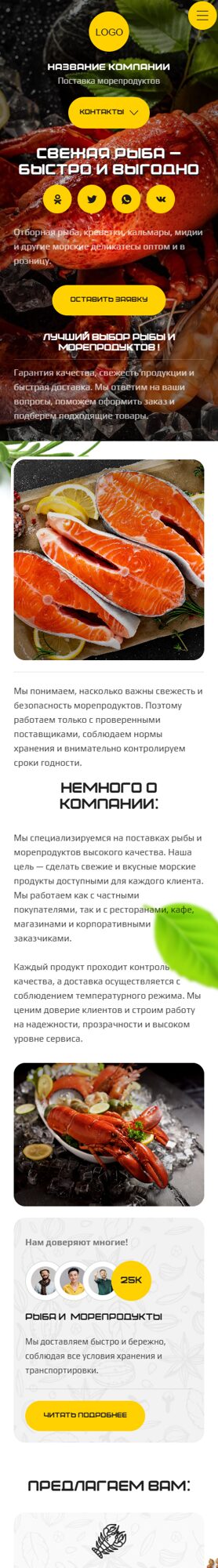 Мобильная версия дизайна № 106329