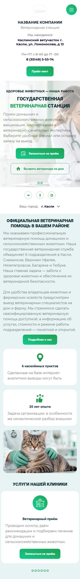 Мобильная версия дизайна № 107584