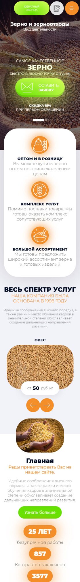 Мобильная версия дизайна № 90554