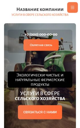 Мобильная версия дизайна № 99195