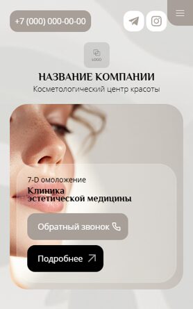 Мобильная версия дизайна № 103546